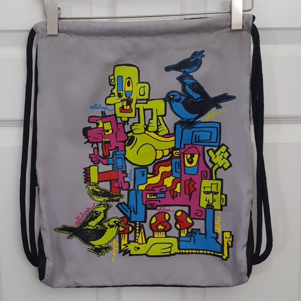 Adidas draw string backpack.